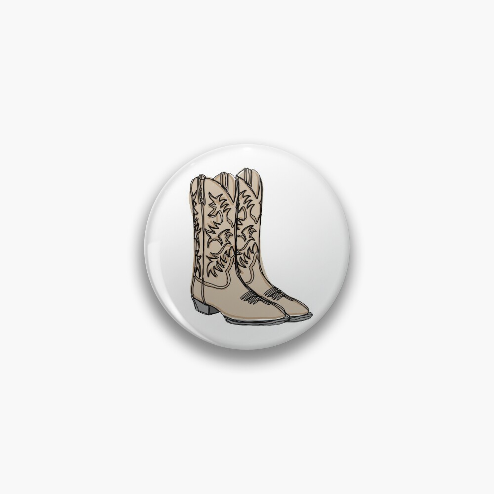 Cowboy Boots Pin for Sale by delaneyymariee