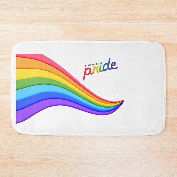 Item preview, Living With Pride designed and sold by FreeUniqueEqaul.