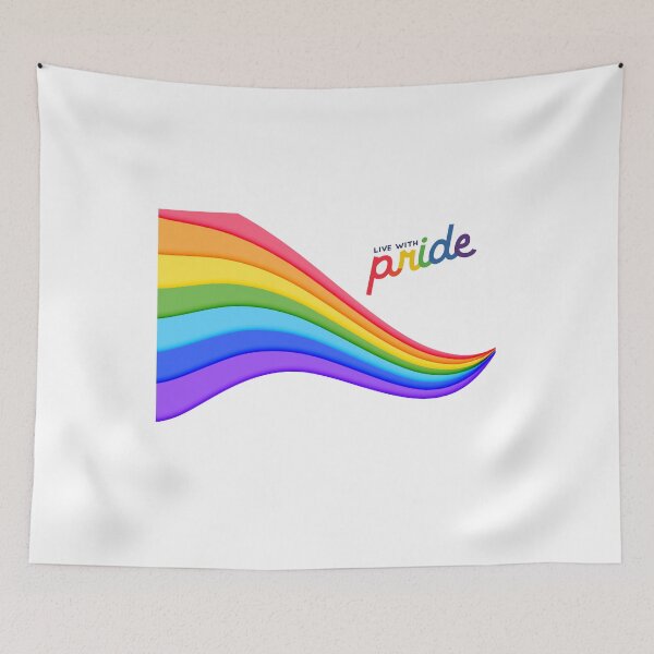 Item preview, Living With Pride designed and sold by FreeUniqueEqaul.