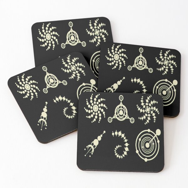 Item preview, Crop Circles Pattern designed and sold by The Masked Designer.