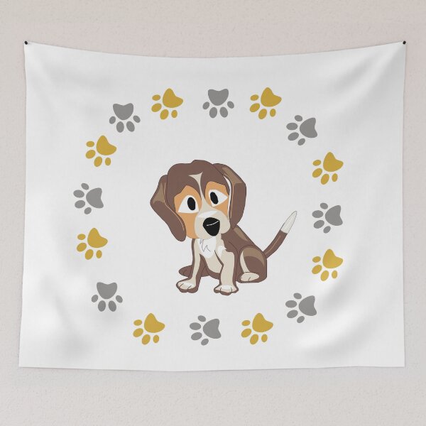 Item preview, The beloved hound-The beagle designed and sold by Purple monkey.