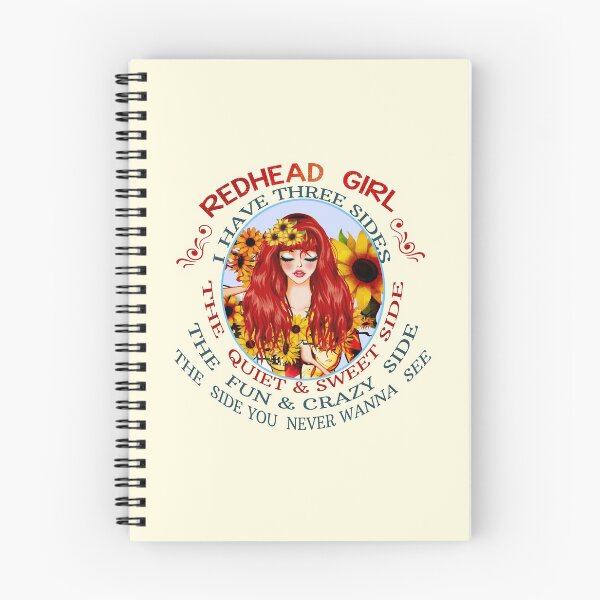 Artikelvorschau, Lustiges rothaariges Mädchen Ich habe drei Seiten rotes Haar Ingwer-Mädchen entworfen und verkauft von TopTeeShop.