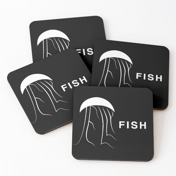 Item preview, Minimal Jelly Fish word typography design designed and sold by Kvyom.