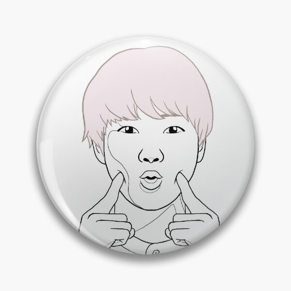 Item preview, Artwork of Jin from BTS designed and sold by Koreami.