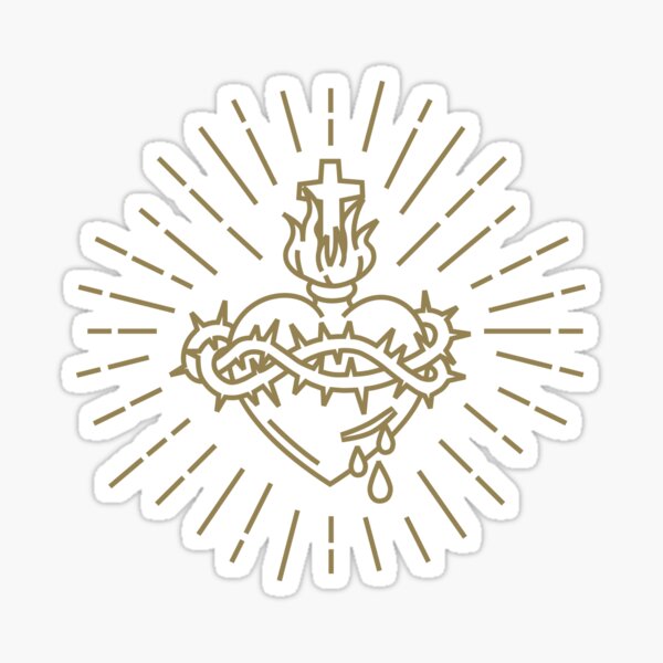 Sacred Heart of Jesus  Sticker