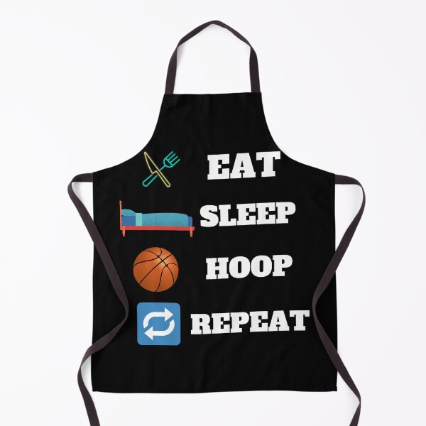 Item preview, Eat Sleep Hoop Repeat designed and sold by Quadghouls.