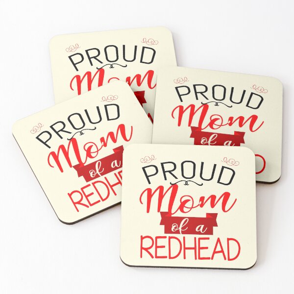 Item preview, Funny Proud Mom Of A Redhead Red Hair Ginger Girl designed and sold by TopTeeShop.