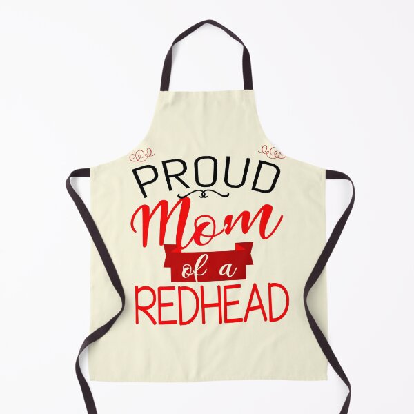 Item preview, Funny Proud Mom Of A Redhead Red Hair Ginger Girl designed and sold by TopTeeShop.