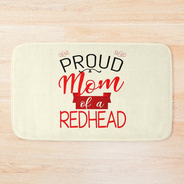 Item preview, Funny Proud Mom Of A Redhead Red Hair Ginger Girl designed and sold by TopTeeShop.