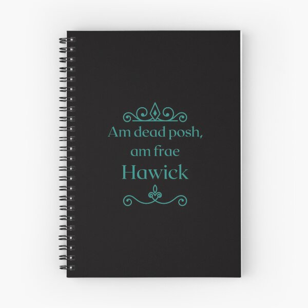 Item preview, Am dead posh, am frae Hawick  designed and sold by yourscotborders.