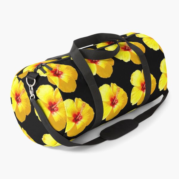 Item preview, Gorgeous Yellow Hibiscus Repeated Floral Print designed and sold by WhatThePop.