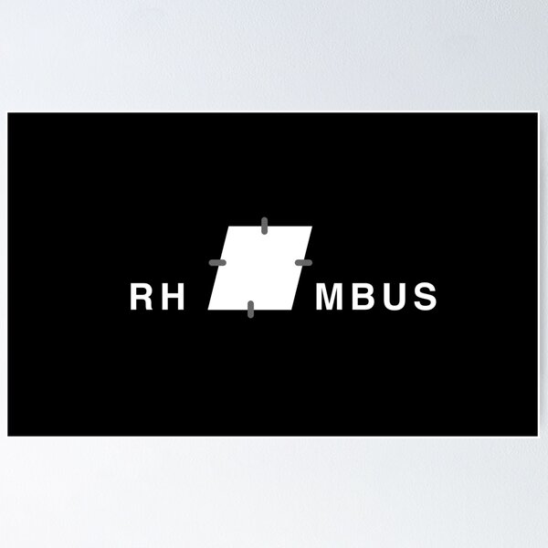 Item preview, Minimal Rhombus Geometry, typographic design designed and sold by Kvyom.