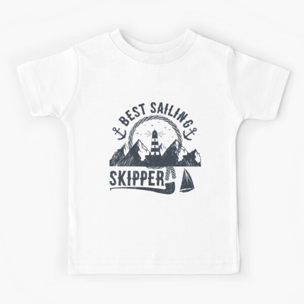 Kids Longsleeve maritim Coastal Pirate North Sea Screen Print