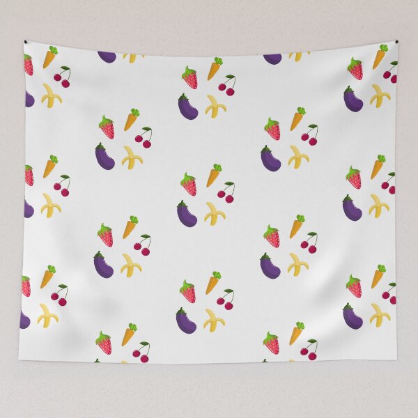 Item preview, Fruit And Vegetable Cartoon Drawing Mix Pack designed and sold by JosieHatch.