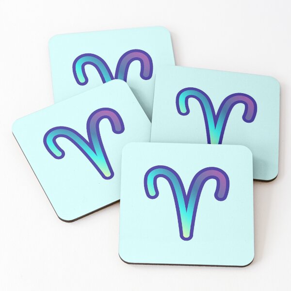 Item preview, aries zodiac sign designed and sold by prismatic paper co.