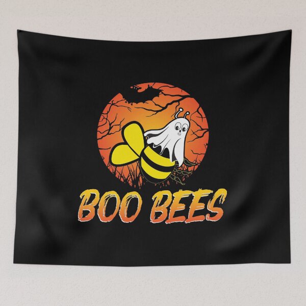 Item preview,  Boo Bees Couple Happy Funny Halloween designed and sold by Dadjokes Co.