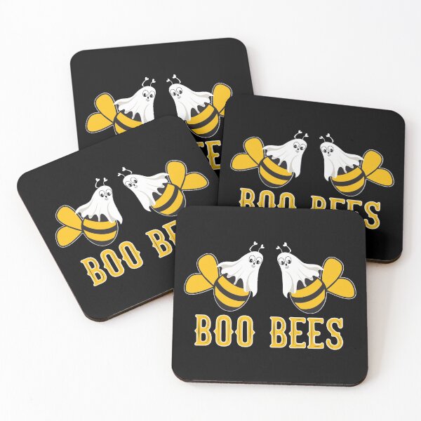 Item preview,  Boo Bees Couple Happy Funny Halloween designed and sold by Dadjokes Co.