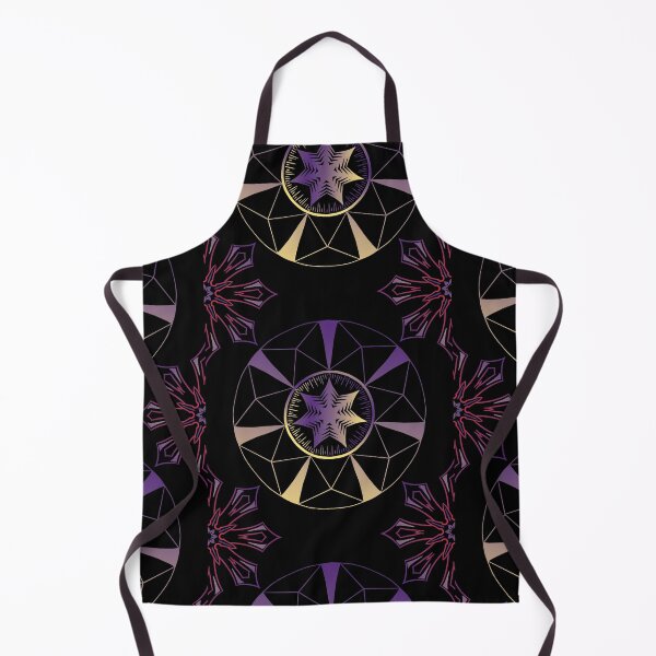 Item preview, Mandala circular de cristal morado y amarillo designed and sold by SirCrim.