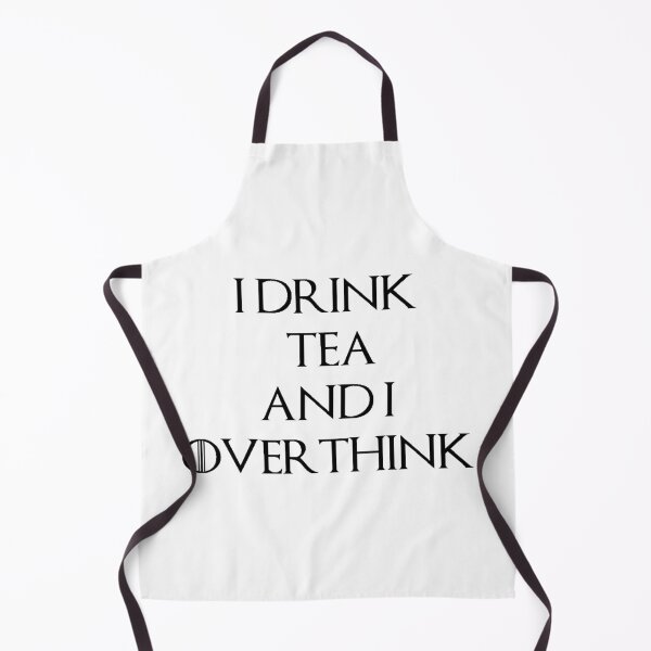 Item preview, I Drink Tea And I Overthink designed and sold by a-diana8.