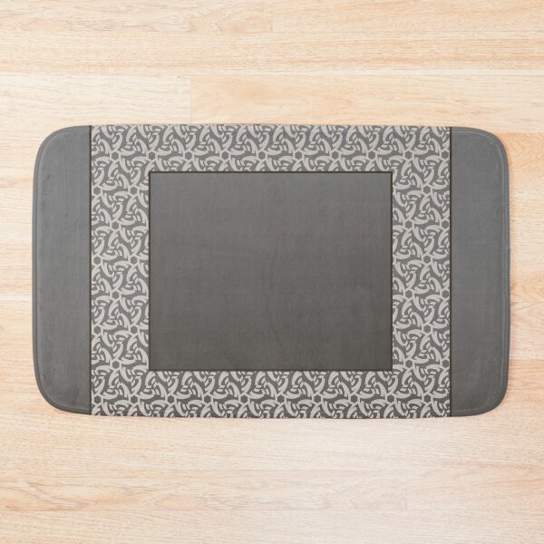 Item preview, Gradient taupe with a cool cream lace border designed and sold by PetaJaneHome.