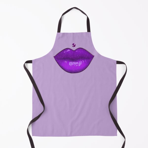 Item preview, Purple Lipstick Makeup Lolita Pout Glamor Girls designed and sold by GlamourChick.