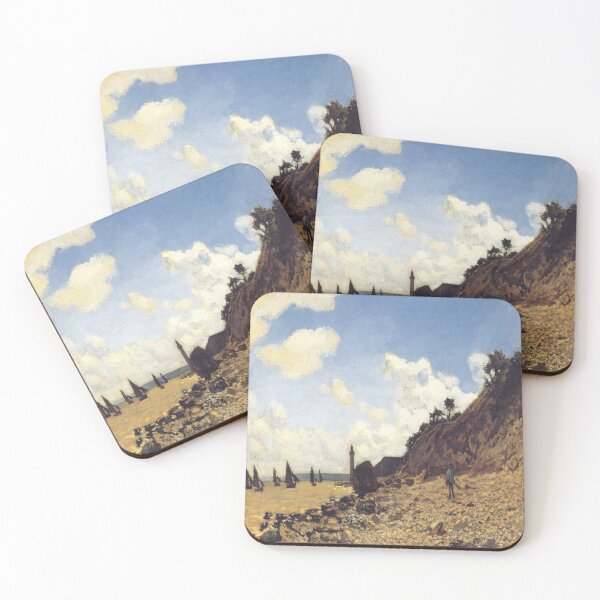 Item preview, The Beach at Honfleur-Claude Monet designed and sold by LexBauer.