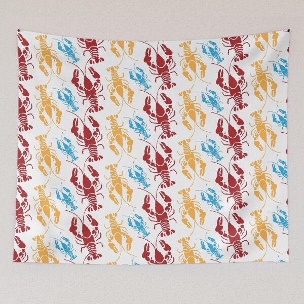Item preview, Maine Lobster Bake Pattern designed and sold by AntiqueImages.