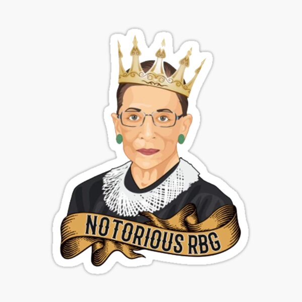 Notorious RBG Ruth Bader Ginsburg Sticker