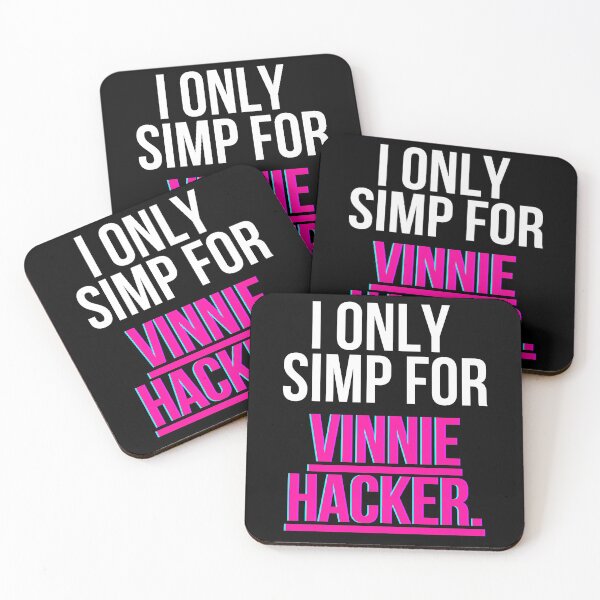 Item preview, I ONLY SIMP FOR VINNIE HACKER designed and sold by The Sober Art.