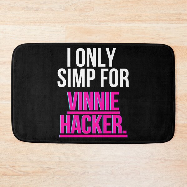 Item preview, I ONLY SIMP FOR VINNIE HACKER designed and sold by The Sober Art.