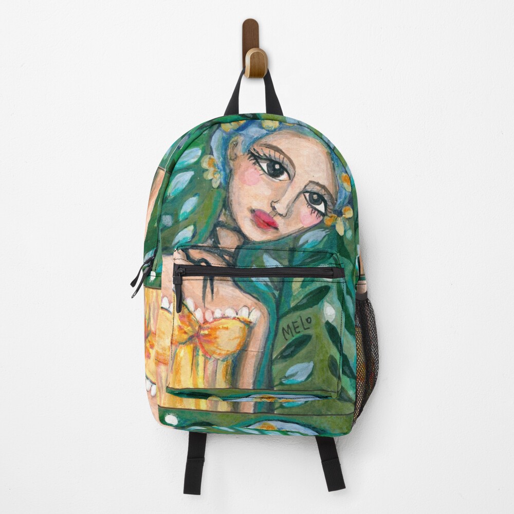 Frida Kahlo - Her Yellow Dress Backpack