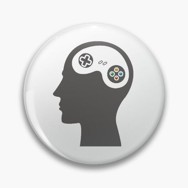 Item preview, Gaming Gamer Brain designed and sold by Grimbart.
