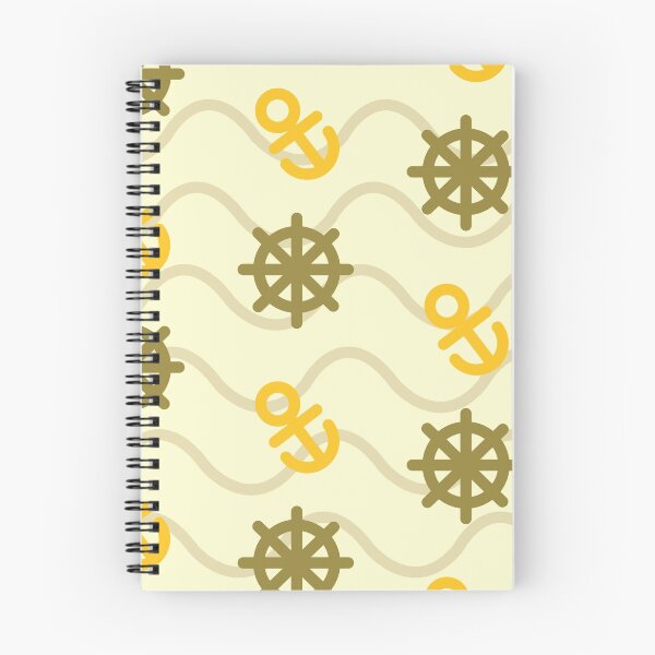 Item preview, yellow anchore pattren designed and sold by kojol art.