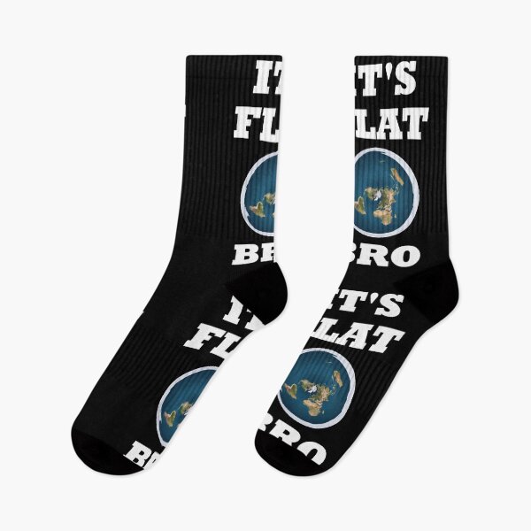 Item preview, I'TS FLAT BRO I EARTH IS FLAT T-shirt Design! designed and sold by noahs-shop.