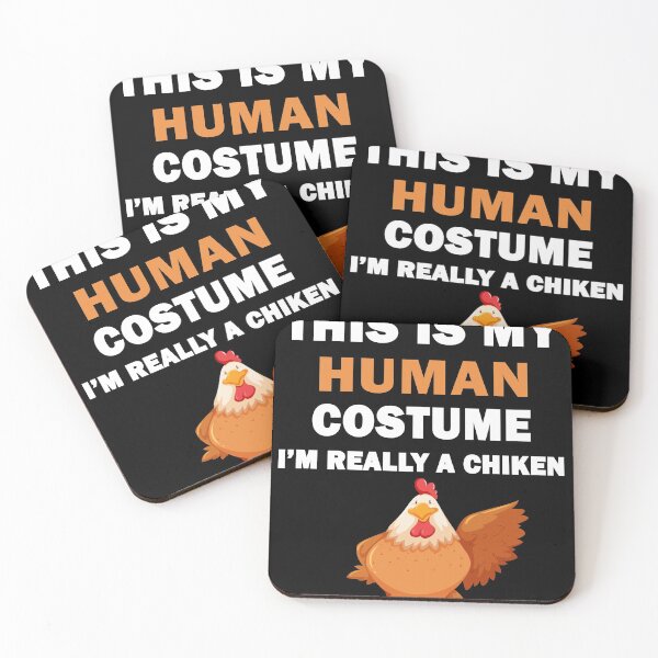 Item preview, This Is My Human Costume I'm Really A Chiken designed and sold by ANAS MAATI.