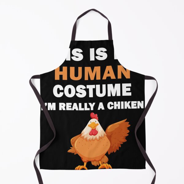 Item preview, This Is My Human Costume I'm Really A Chiken designed and sold by ANAS MAATI.