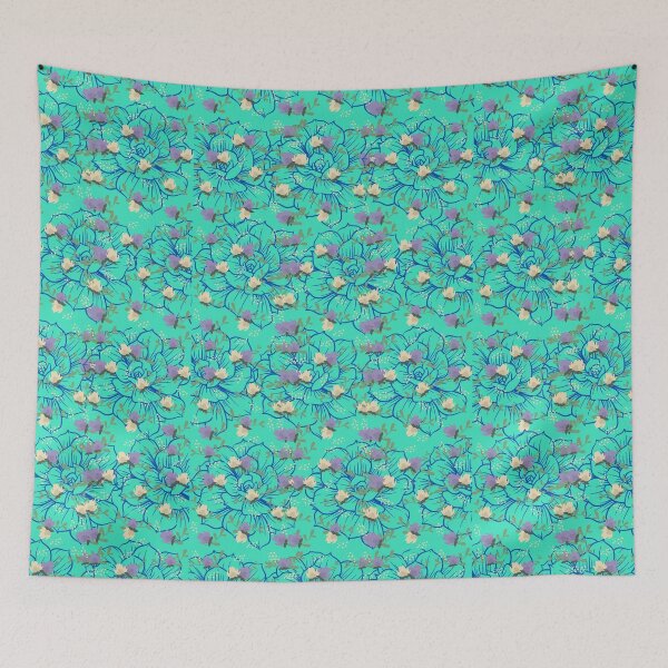Item preview, Floral hinge pattern designed and sold by MegDeRoyale.