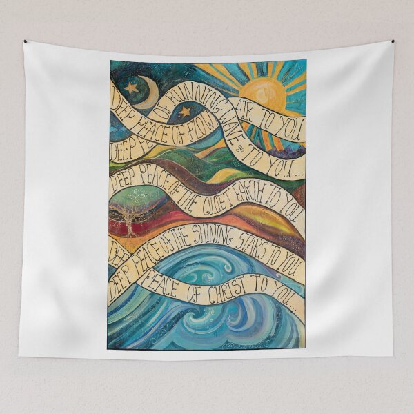 Item preview, Deep Peace designed and sold by HennaAndHatLady.