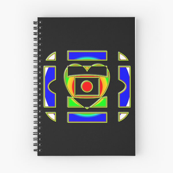 Item preview, GEOMETRIC FORMS UNIVERSAL LOVE MODERN ART designed and sold by Ralek.