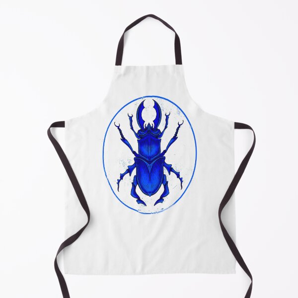 Item preview, Vintage blue scarab designed and sold by Yety-design.