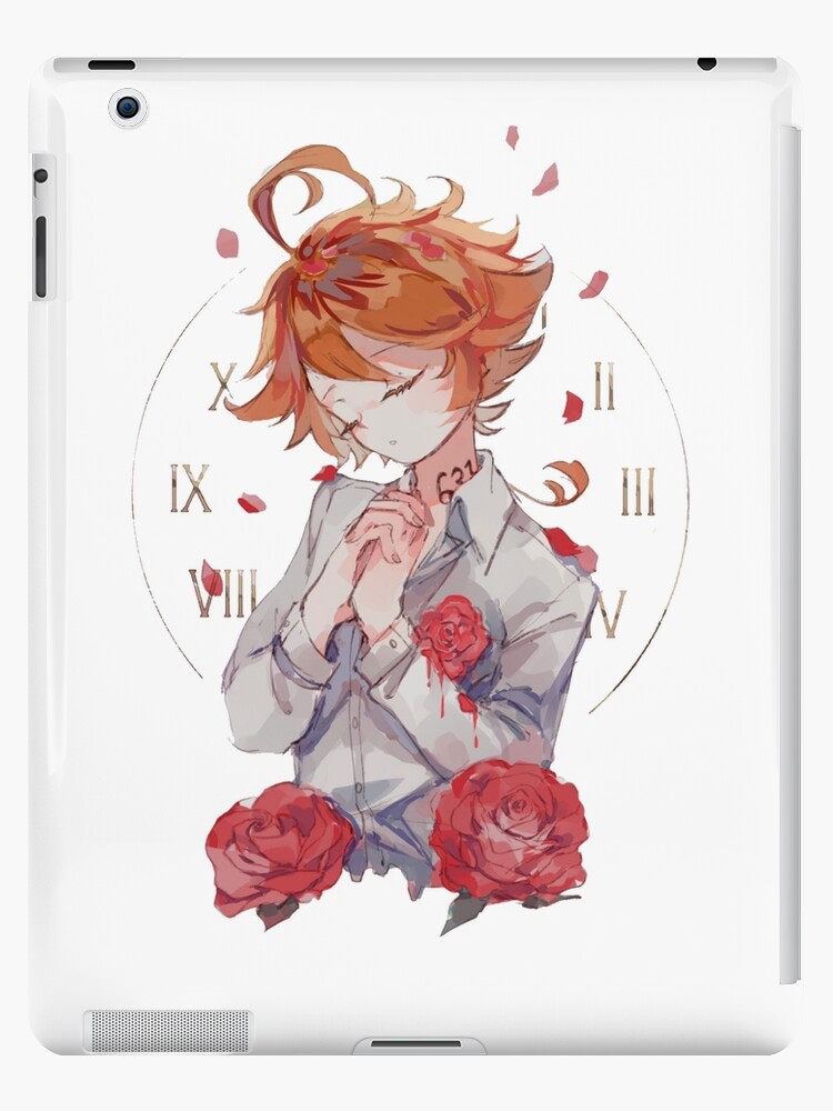 The Promised Neverland Susse Emma Fanart Ipad Hulle Skin Von Shindouart Redbubble