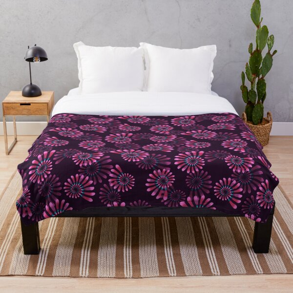 Andromedan Meadow - 02 Throw Blanket
