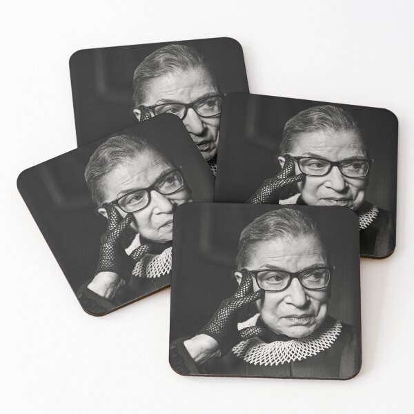 Item preview, Ruth Bader Ginsburg RIP black and white rbg designed and sold by emcazalet.