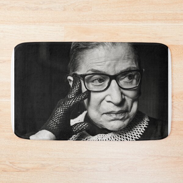 Item preview, Ruth Bader Ginsburg RIP black and white rbg designed and sold by emcazalet.