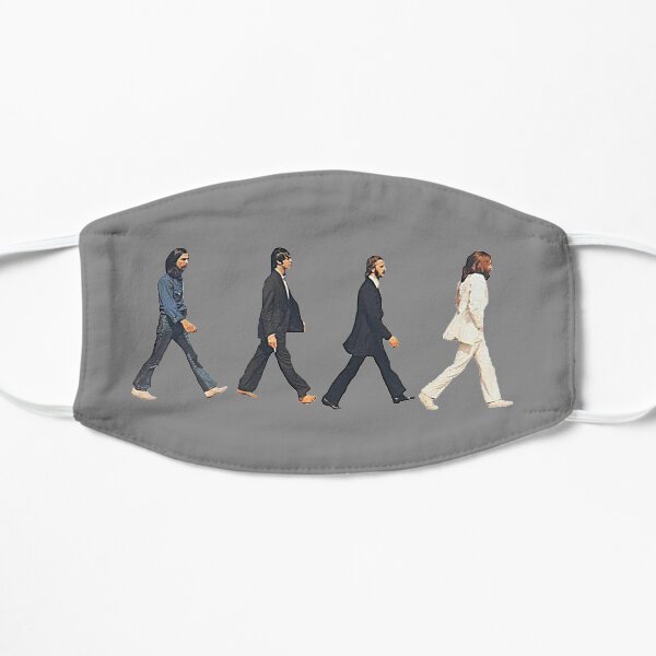 Music Icon Beatles (gray) Mask