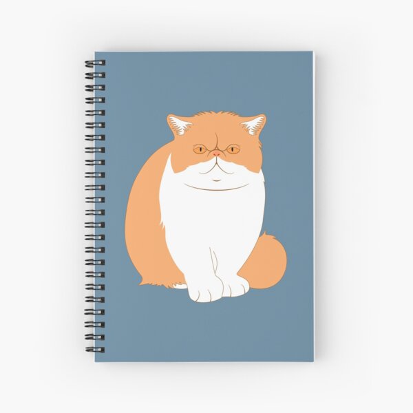Exotic Shorthair Cat Spiral Notebook