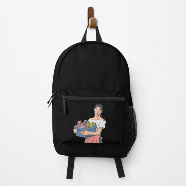 Item preview, Cleaning lady with utensils vintage designed and sold by Monkey Ful.