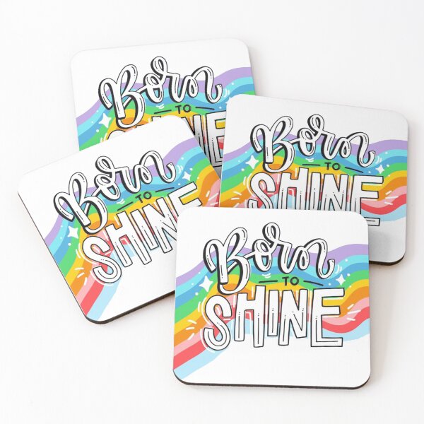 Item preview, Born to shine quote designed and sold by Inaslind.