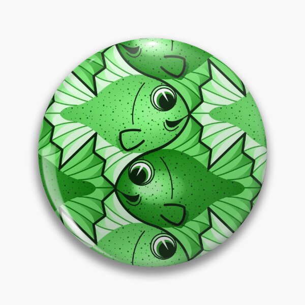 Item preview, Speckled Fishes - Green designed and sold by DaveSavageArt.