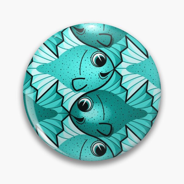 Item preview, Speckled Fishes - Teal designed and sold by DaveSavageArt.